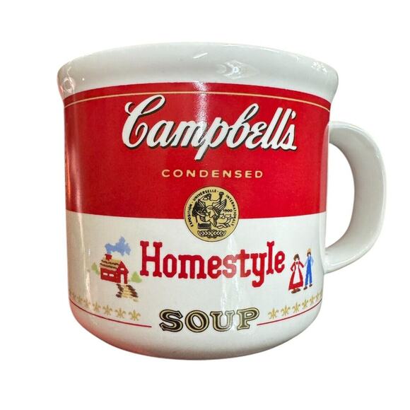 Campbell's Homestyle Soup Mug VTG 1989 Coffee Cup Westwood International Kitchen - Picture 1 of 5